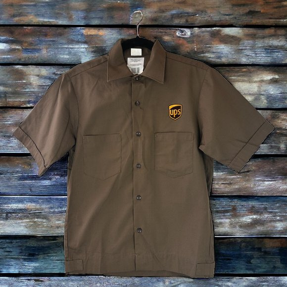 Twinhill Other - UPS United Parcel Service Uniform Shirt Short Sleeve Button Down Size Small